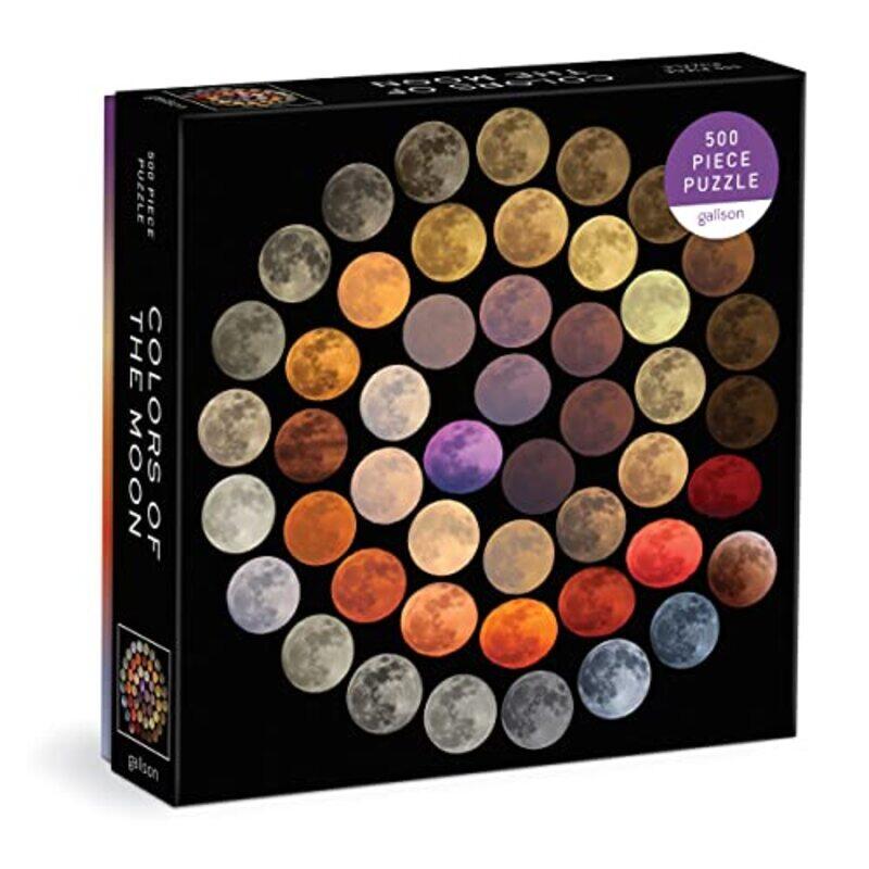 

Colors Of The Moon 500 Pc Puzzle By Pace Marcella Giulia - Hardcover