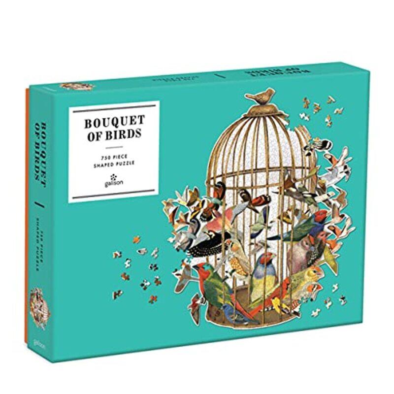 

Bouquet Of Birds 750 Piece Shaped Puzzle By Giles Ben - Paperback