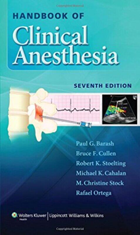 

Handbook Of Clinical Anesthesia 7e , Paperback by Barash