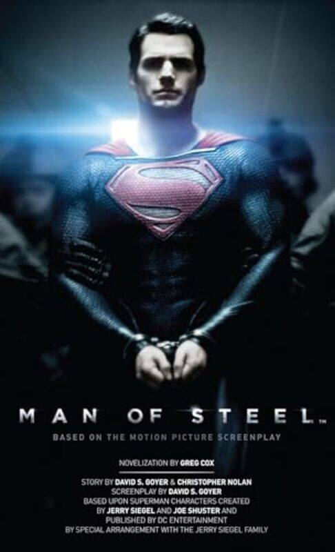 

Man of Steel The Official Movie Novelization by Greg Cox-Paperback