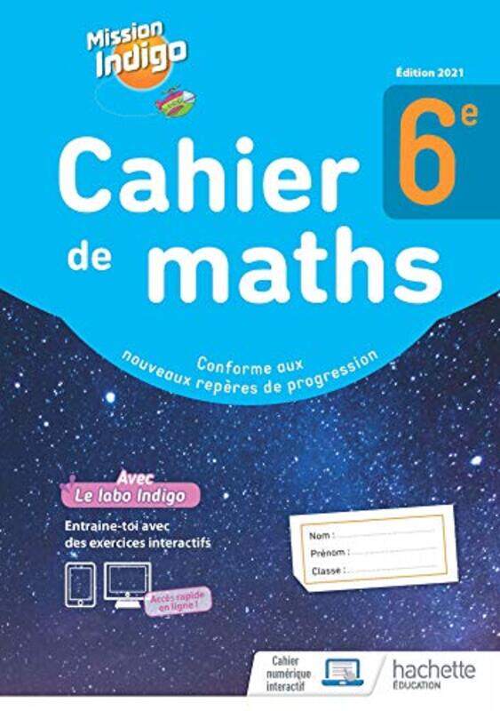 

Mission Indigo Cycle 3 6E Cahier Activites by Christophe Barnet , Paperback