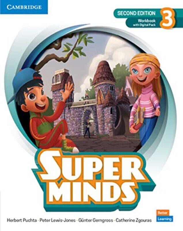 

Super Minds Level 3 Workbook With Digital Pack British English By Puchta, Herbert - Lewis-Jones, Peter - Gerngross, Gunter - Zgouras, Catherine Paperb