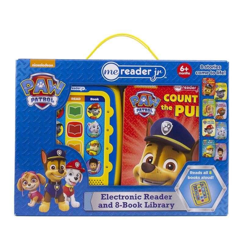 

Paw Patrol - Me Reader Jr. Electronic Reader and 8-Book Library, Board Book, By: Jarod Facknitz