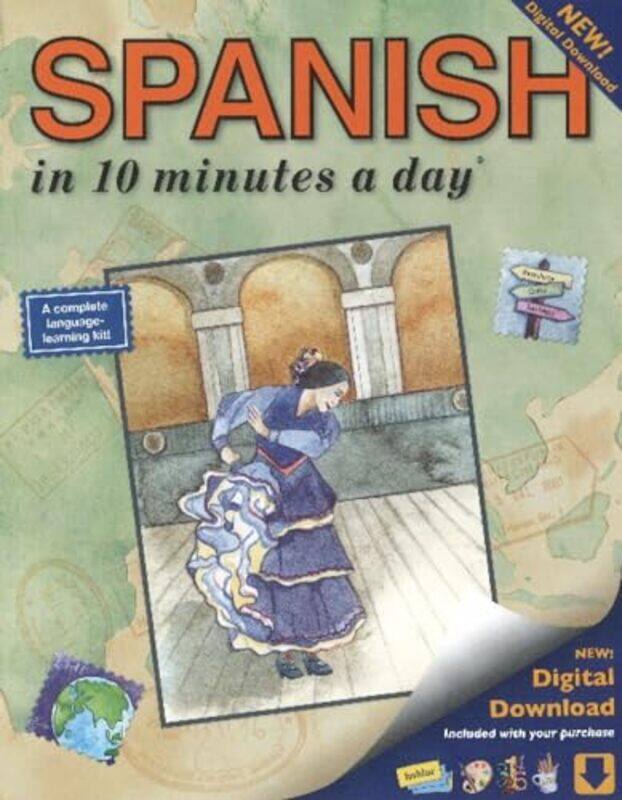 

Spanish In 10 Minutes A Day R New Digital Download, Paperback by Kershul, Kristine, MA
