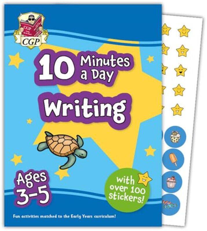 

10 Minutes a Day Writing for Ages 35 with reward stickers by Steve A -Paperback