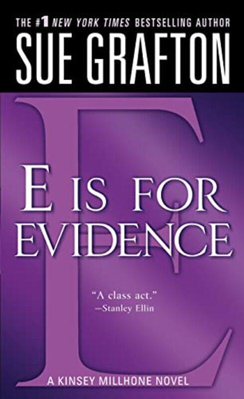 

E Is For Evidence By Grafton Sue - Paperback