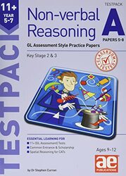 11 Nonverbal Reasoning Year 5 Testpack A Papers 58 Gl Assessment Style Practice Papers By Richardson, Andrea F - Knowles, Natalie - Curran, Dr Stephen C - Mcmahon, Autumn -Paperback