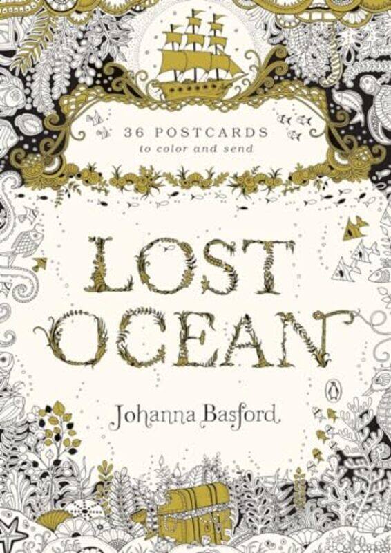 

Bx-Lost Ocean 36 Postcards By Basford Johanna - Hardcover