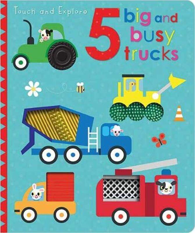 

Touch and Explore 5 Big and Busy Trucks by Joe Varady-Hardcover