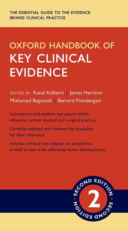 

Oxford Handbook of Key Clinical Evidence, Paperback Book, By: Kunal Kulkarni