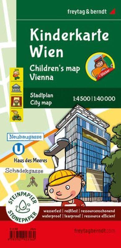 

Children's Map of Vienna by Freytag Berndt -Other Book Format