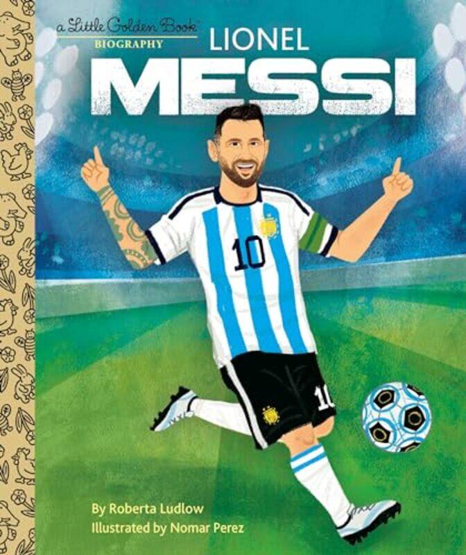 

Lionel Messi A Little Golden Book Biography By Ludlow, Roberta Hardcover