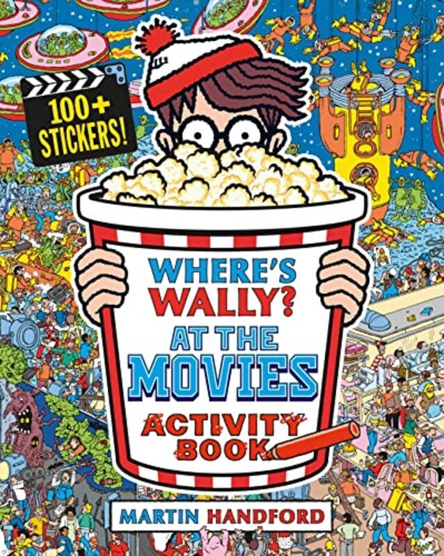 Wheres Wally? At The Movies Activity Book By Handford, Martin - Handford, Martin - Paperback