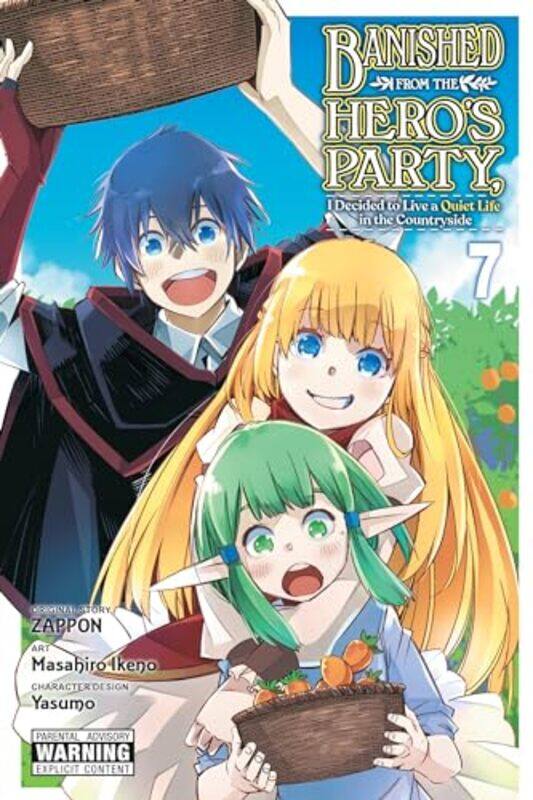 

Banished from the Heros Party I Decided to Live a Quiet Life in the Countryside Vol 7 manga by Zappon-Paperback