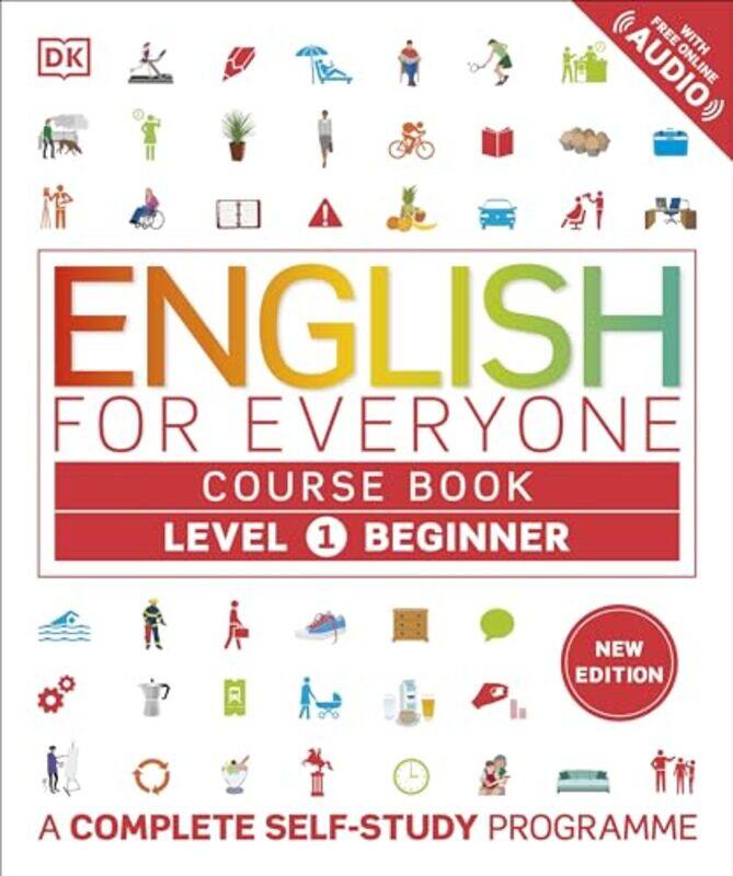 

English For Everyone Course Book Level 1 Beginner A Complete Selfstudy Programme by Dk - Paperback