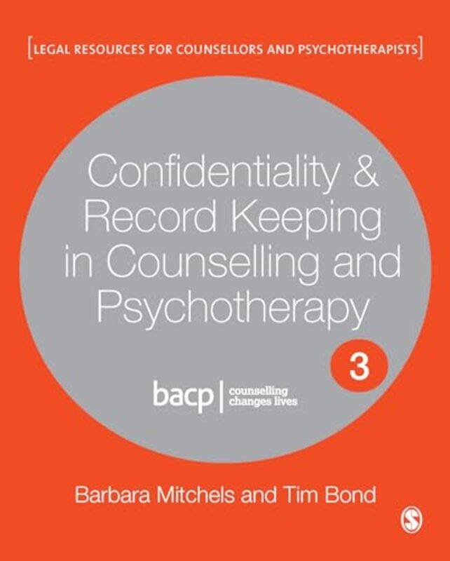 

Confidentiality & Record Keeping in Counselling & Psychotherapy by David H Oregon State University McIntyre-Paperback