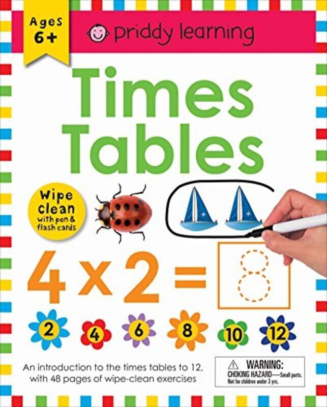 

Wipe Clean Workbook: Times Tables , Paperback by Priddy, Roger