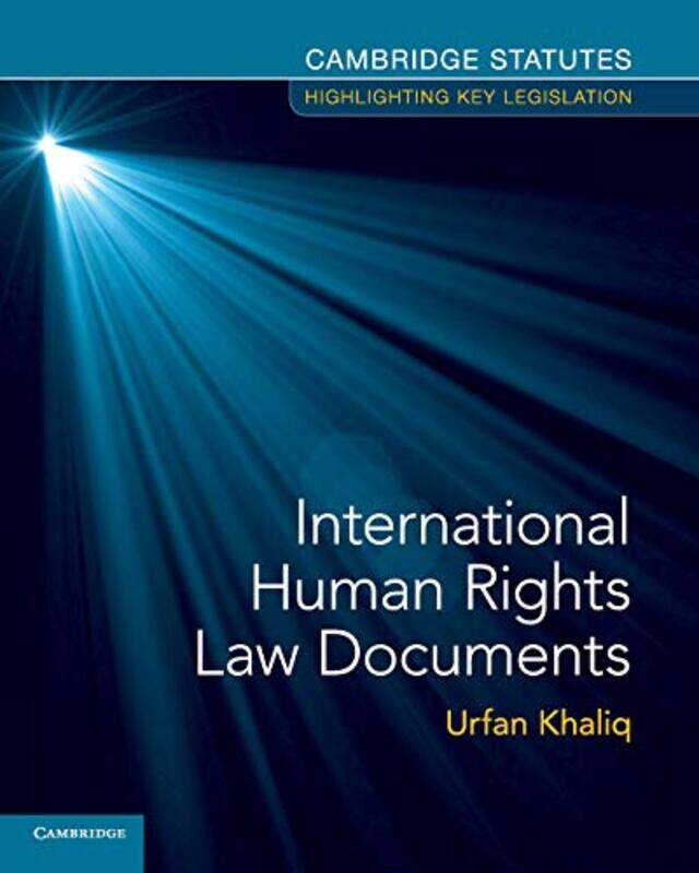 

International Human Rights Law Documents by Urfan Cardiff University Khaliq-Paperback