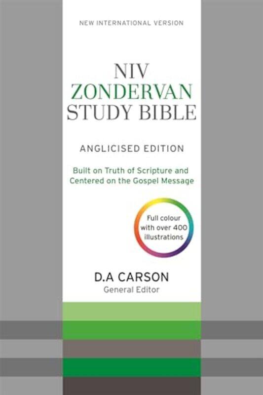 

Niv Zondervan Study Bible Anglicised by New International Version-Paperback