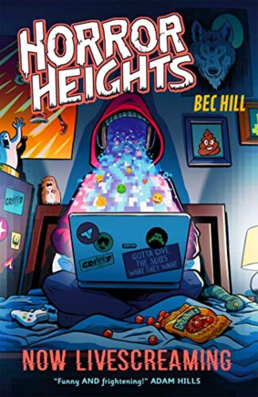 

Horror Heights Now LiveScreaming by Bec Hill-Paperback