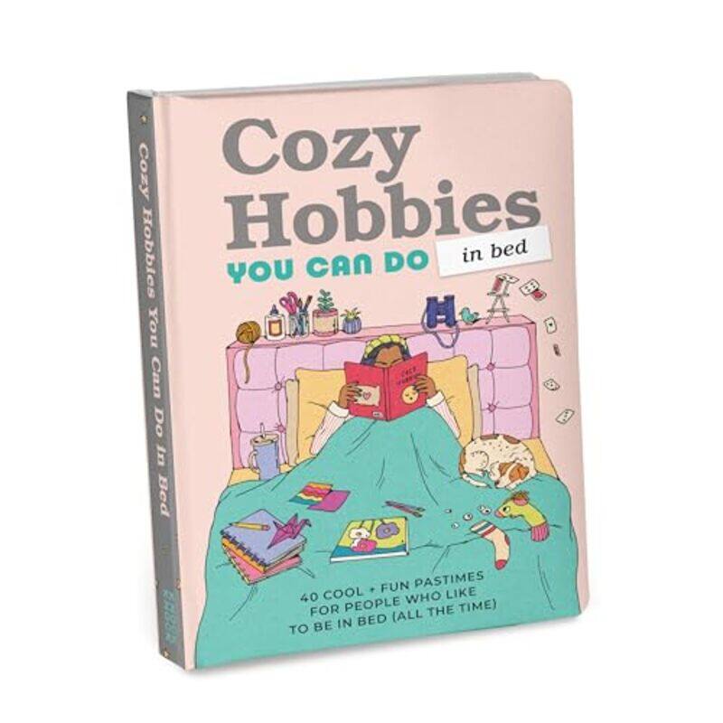 

Cozy Hobbies You Can Do In Bed, Hardcover by Knock Knock
