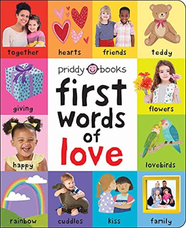 

First 100 First Words Of Love By Priddy Roger - Hardcover