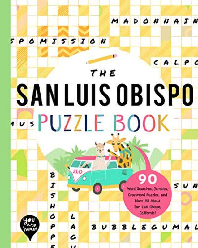 

San Luis Obispo Puzzle Book by YOU ARE HERE BOOKS-Paperback