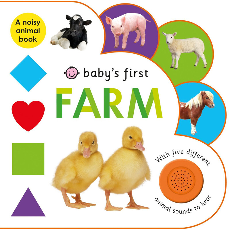

Baby's First: Farm: A Noisy Animal Book, Board Book, By: Priddy Books