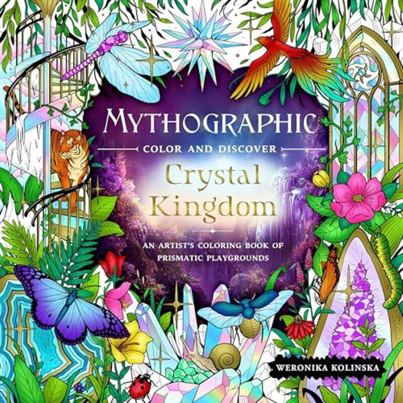 

Mythographic Color and Discover Crystal Kingdom by Philippa Bateman-Paperback