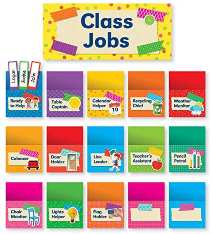 

Tape It Up Class Jobs Bulletin Board By Scholastic - Scholastic - Paperback