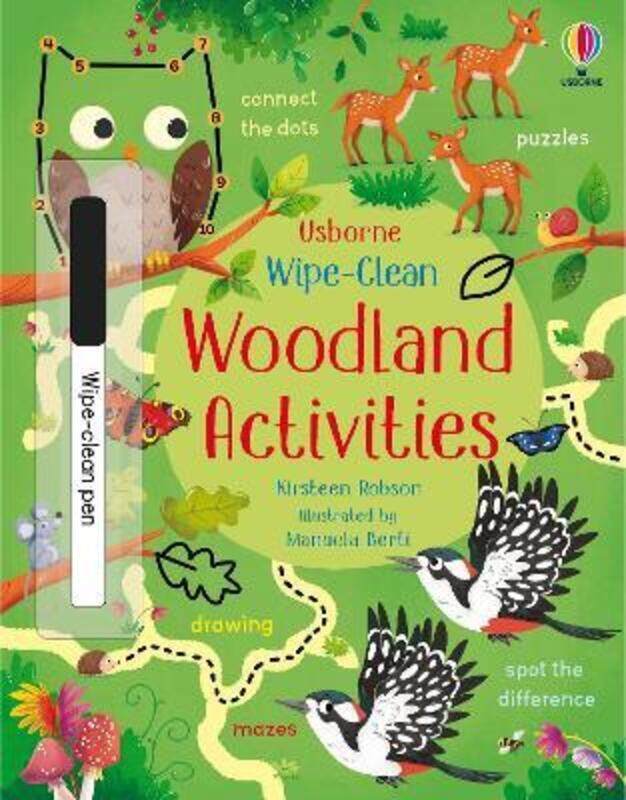 

Wipe-Clean Woodland Activities,Paperback,ByRobson, Kirsteen - Berti, Manuela