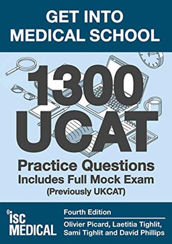 

Get into Medical School 1300 UCAT Practice Questions Includes Full Mock Exam by Rebel GirlsIbtihaj Muhammad-Paperback