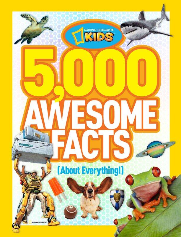 

5, 000 Awesome Facts, Hardcover Book, By: National Geographic Kids