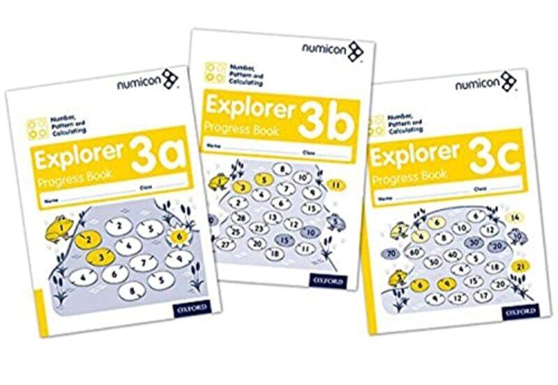 

Numicon: Number, Pattern and Calculating 3 Explorer Progress Books ABC (Mixed pack),Paperback,By:Ruth Atkinson