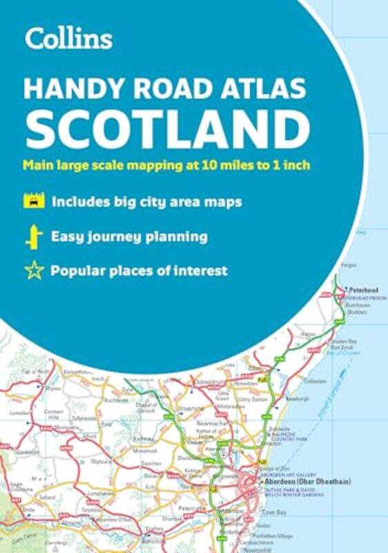 

Collins Handy Road Atlas Scotland by Paul M University of Nottingham UK Dewick-Paperback