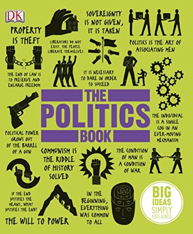 The Politics Book, Hardcover Book, By: Dk