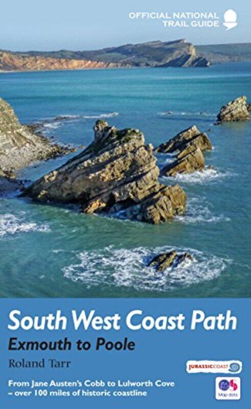 

South West Coast Path Exmouth to Poole by Roland Tarr-Paperback