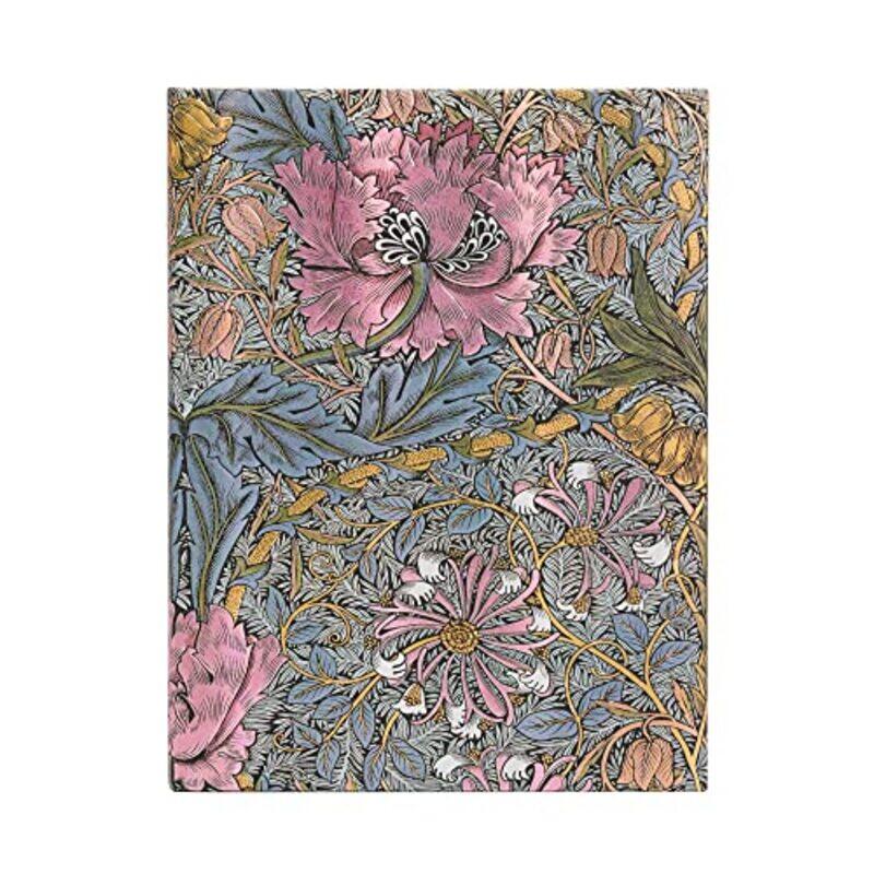 

Morris Pink Honeysuckle William Morris Ultra Lined Hardcover Journal by George Washington-Hardcover