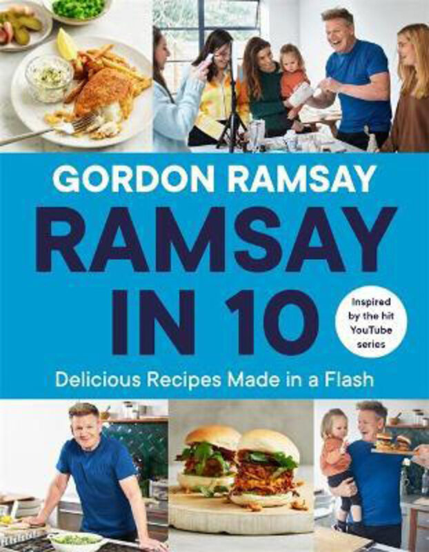 

Ramsay in 10: Delicious Recipes Made in a Flash, Hardcover Book, By: Gordon Ramsay