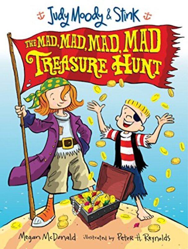 

Judy Moody and Stink: The Mad, Mad, Mad, Mad Treasure Hunt,Paperback by Megan McDonald