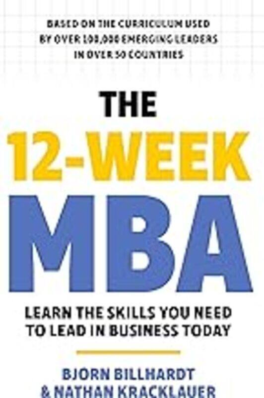 

12 Week Mba by Bjorn Billhardt - Paperback