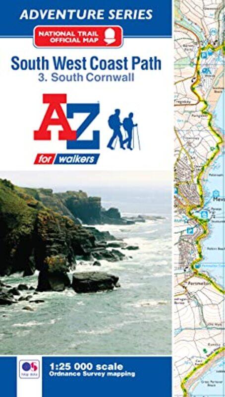 

SW Coast Path South Cornwall Adventure Atlas -Paperback