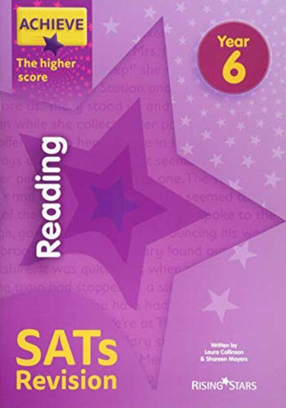 

Achieve Reading Revision Higher SATs by Peter K Goldsmiths College University of London UK SmithHelen University of Surrey UK CowieMark University of