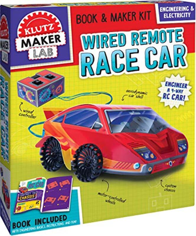 Wired Remote Race Car, Hardcover, By: Klutz