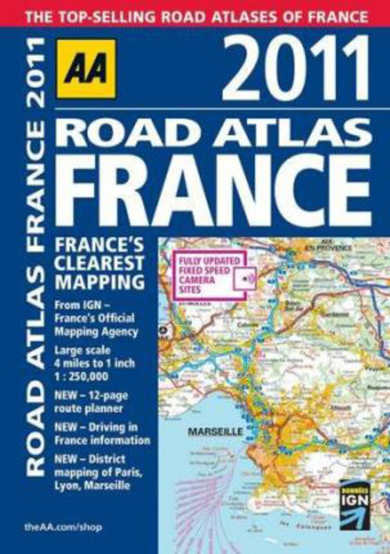 

AA Road Atlas France 2011, By: AA Publishing