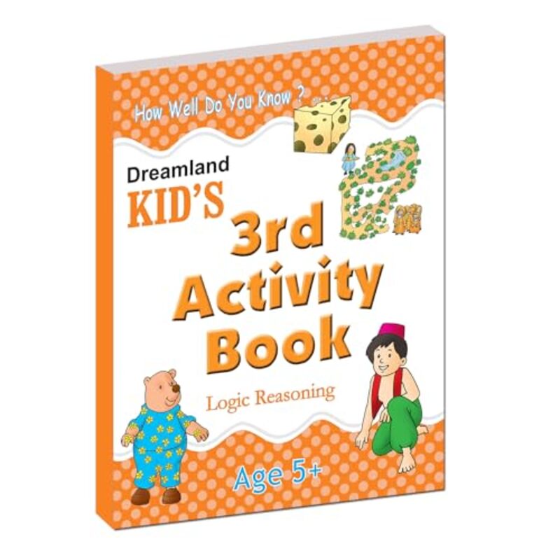 3Rd Activity Book Logic Reasoning by Dreamland Publications Paperback