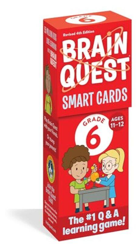 

Brain Quest Gr6 Smart Cards Rev E04 By E04 - Hardcover