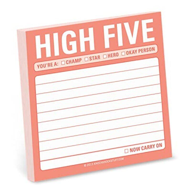 

Knock Knock High Five Sticky Notes By Knock Knock - Paperback
