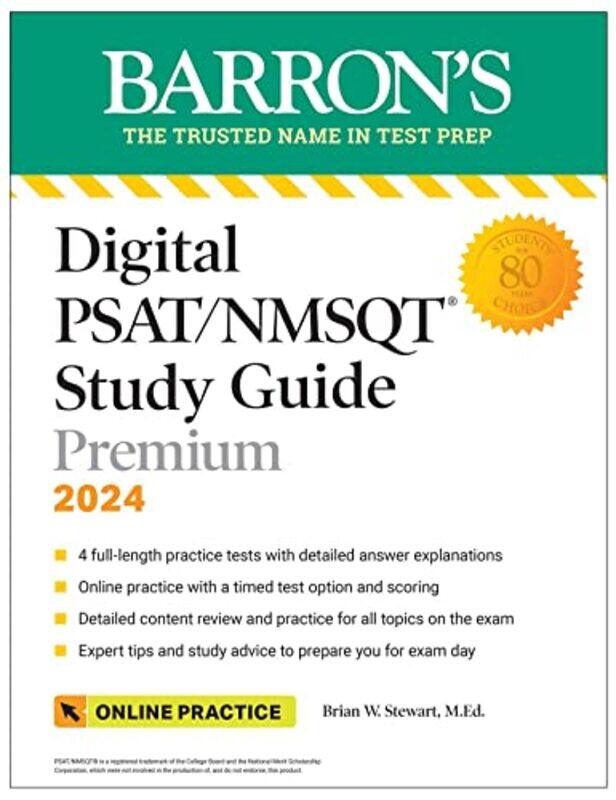 

Digital Psat Nmsqt Study Gd Premium 2024 Paperback