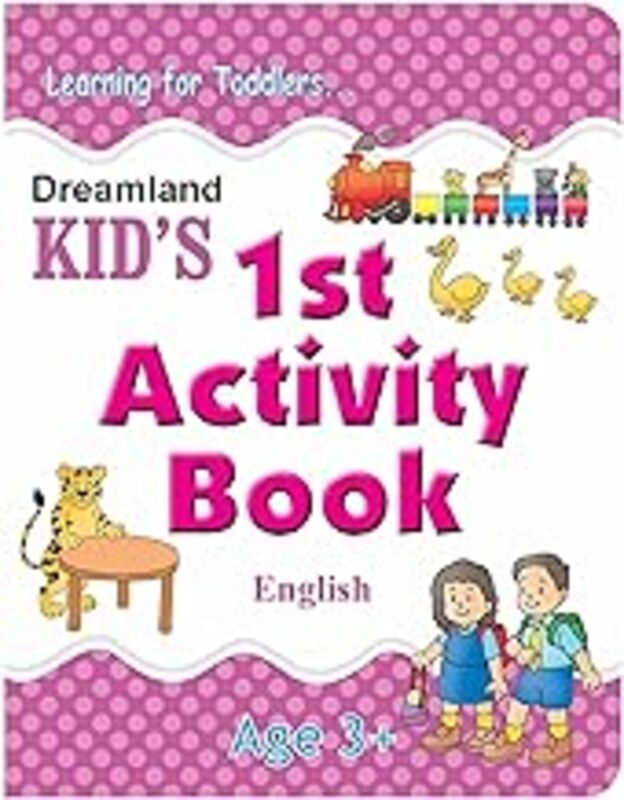 1st Activity Book English by Dreamland Publications - Paperback